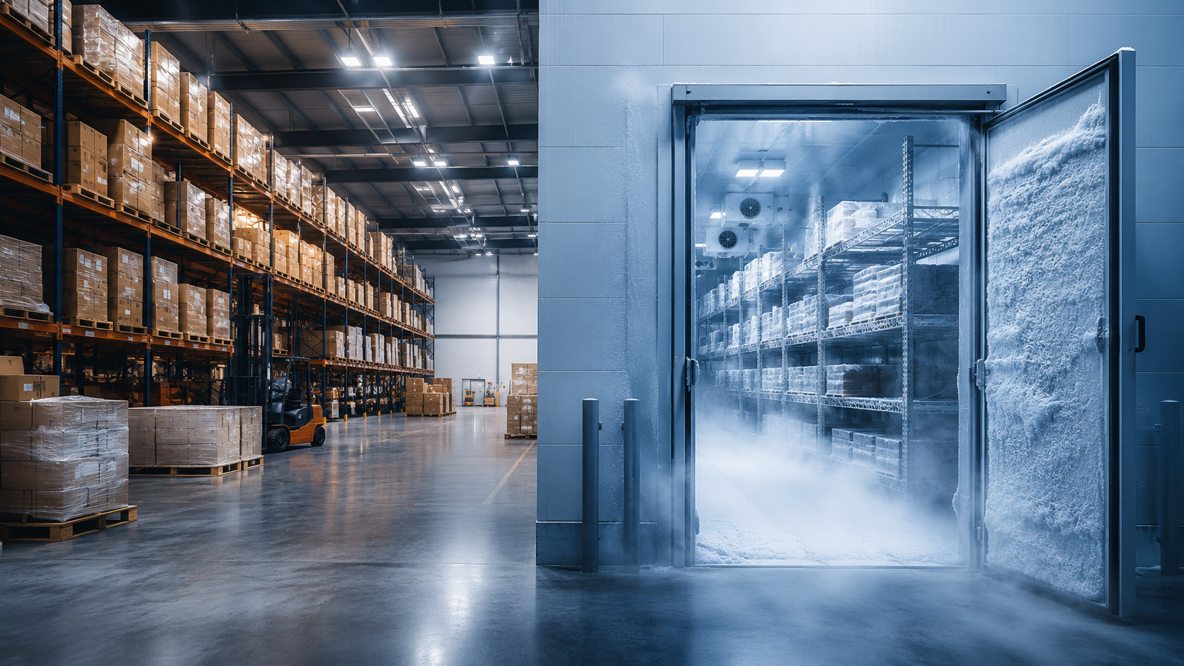 Dry and frozen storage