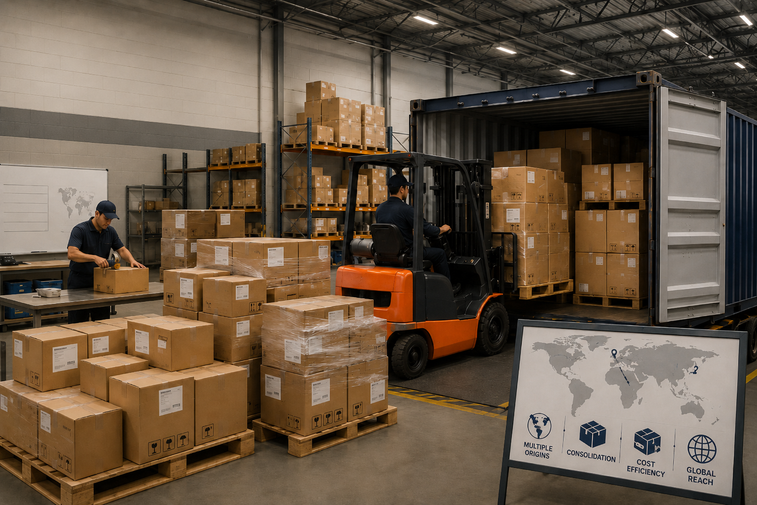 Freight consolidation